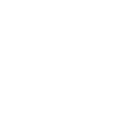 A white molecule with a black background
