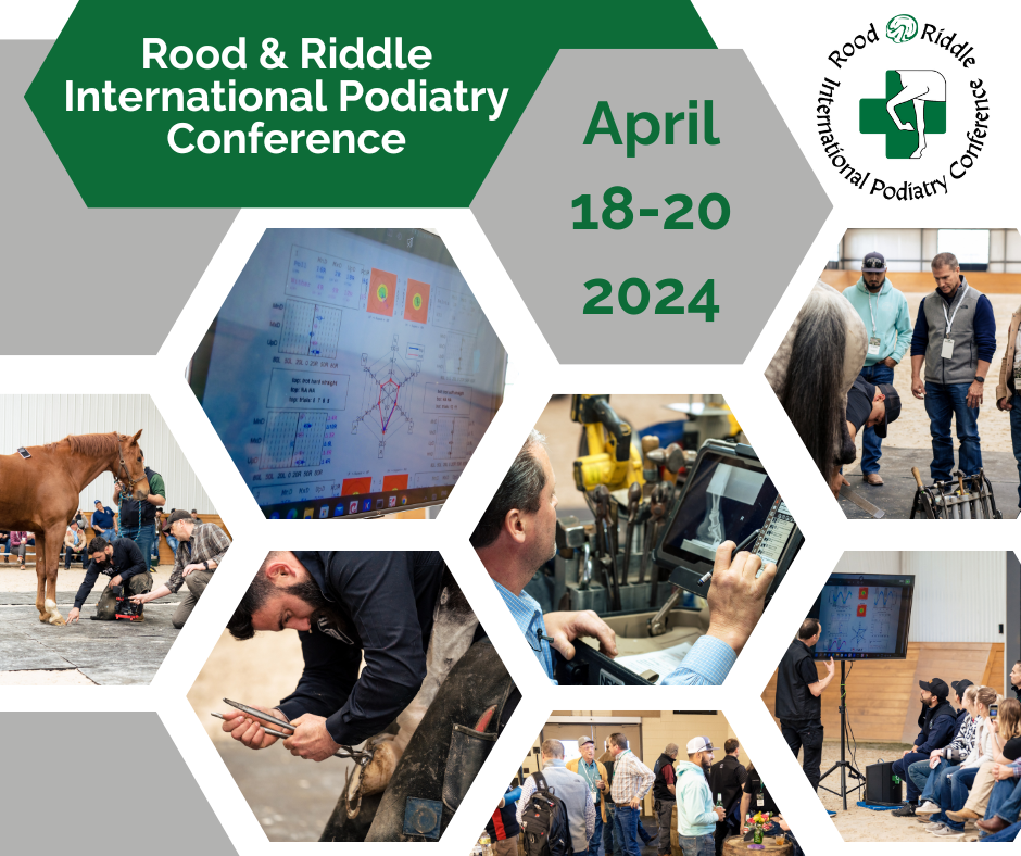 A collage of photos with the words " rood & riddle international podiatry conference april 1 8-2 0, 2 0 2 4 ".